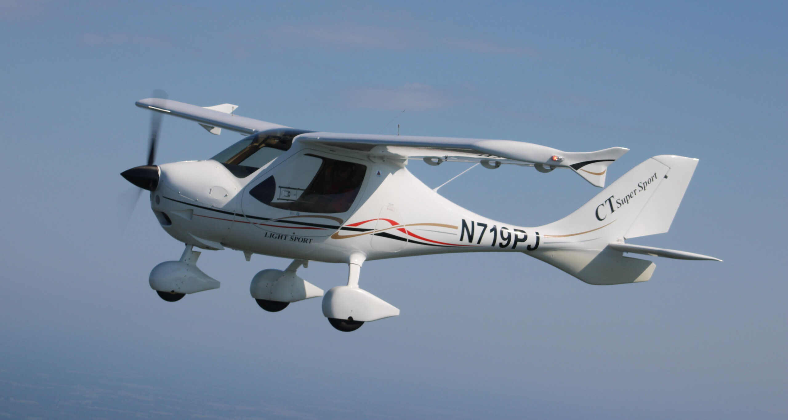 CT Aircraft in flight