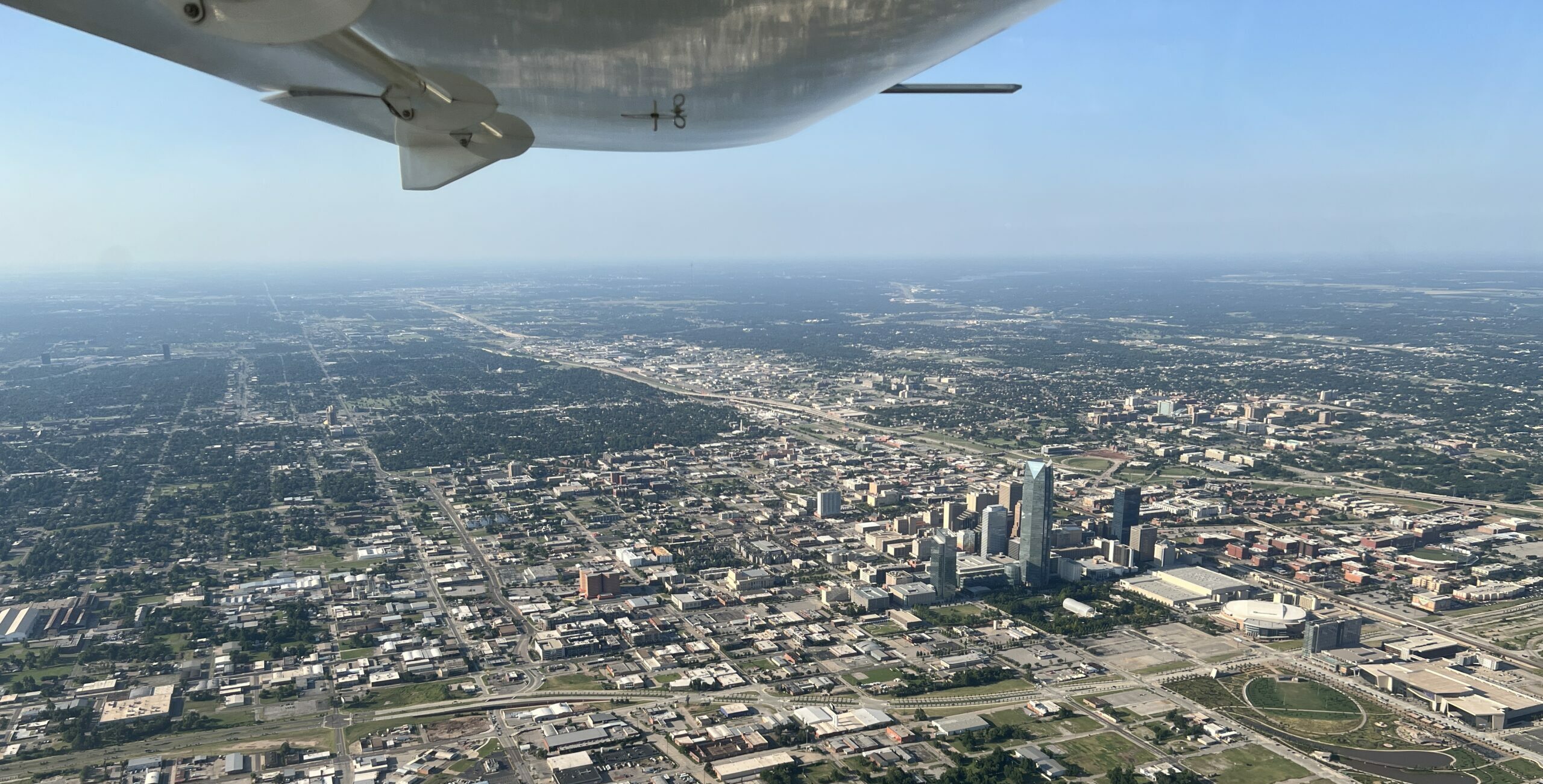 City aerial view